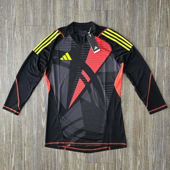 Adidas Tiro 24 Pro Soccer Goalkeeper Jersey Black Slim Fit IN0417 Men’s XL New - Picture 7 of 13